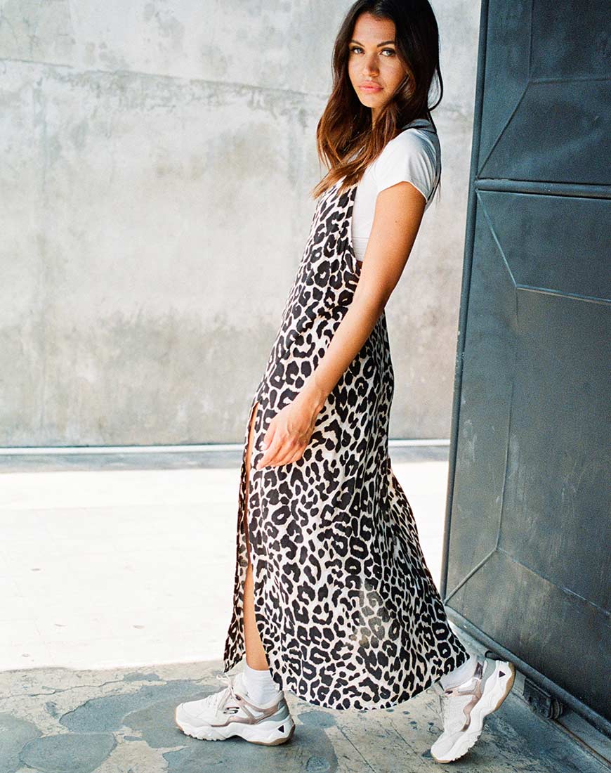 Imagen de Hime Maxi Dress in Oversize Jaguar