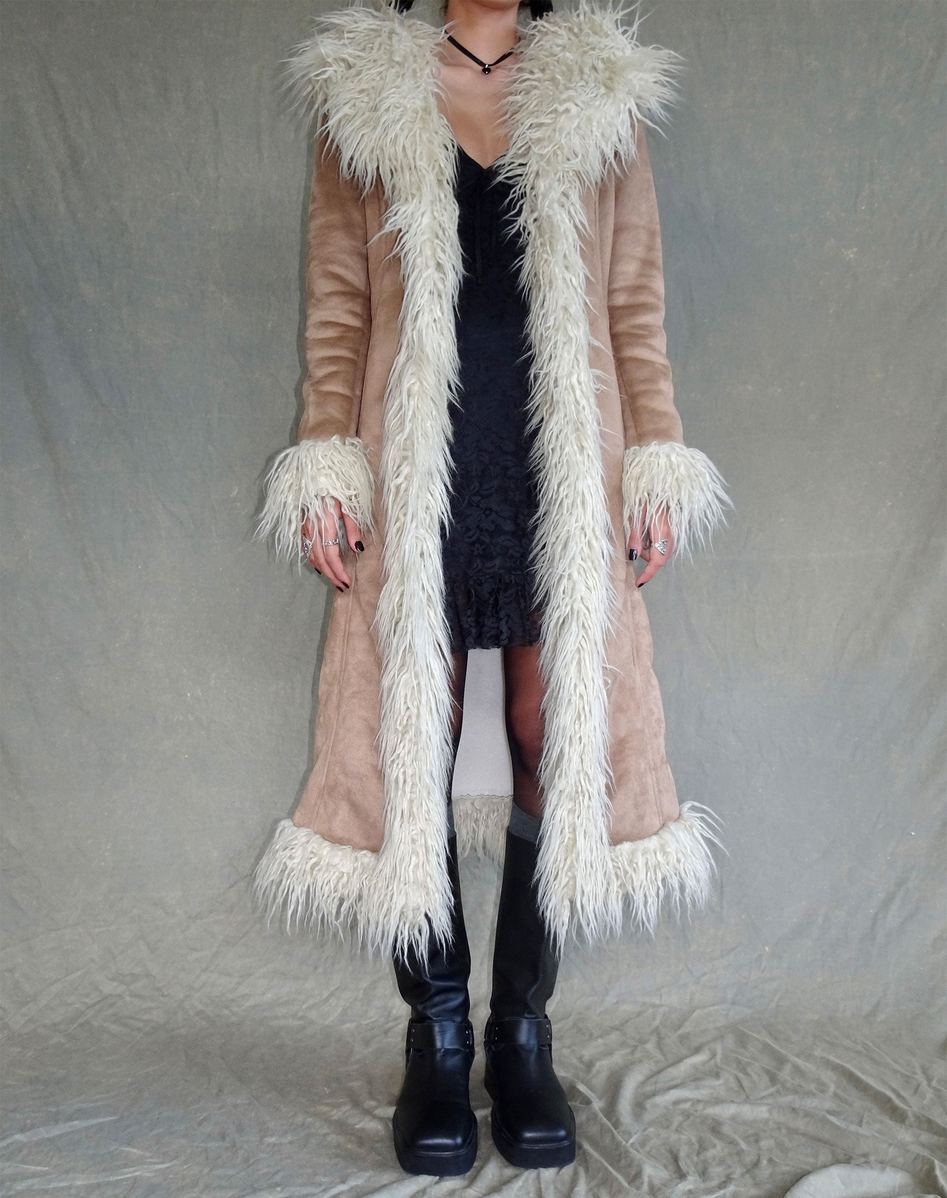 imagen de Minho Longline Coat en Tonal Sand