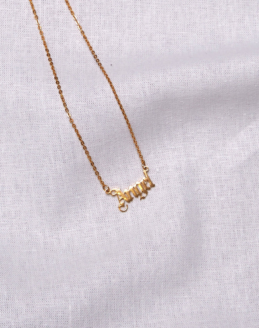 Collar de oro "Angel