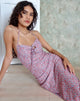 imagen de Clovita Maxi Dress in Spring Rose Dusty Pink
