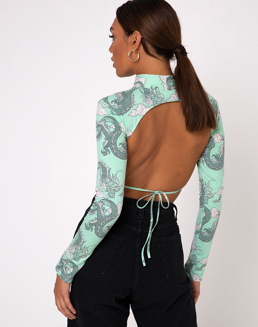 Top Quelia en Dragón Chino Neo Menta