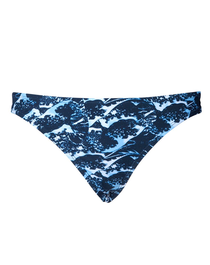 Imagen de Braguita de bikini Rae en azul marino Wave Ground