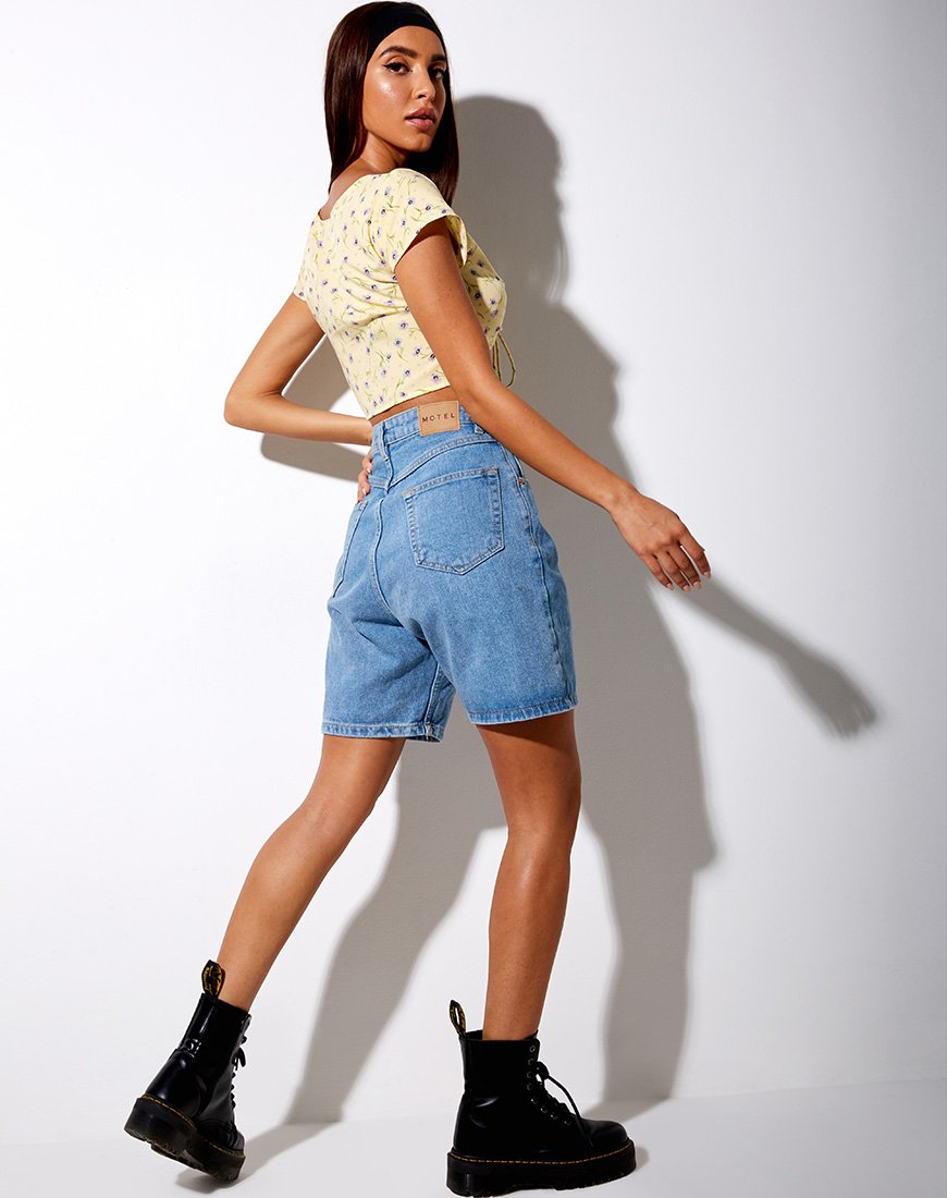 Imagen de Raeto Crop Top en Wild Flower Lemon Drop