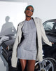 Imagen de Raisa Mini Dress in Mesh Grey