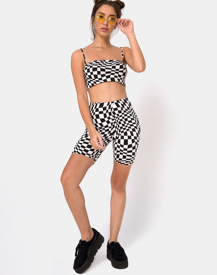 Imagen de Ramo Bandeau en Bandera Cuadrada Blanco y Negro