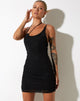 imagen de Ranti Bodycon Dress in Mesh Black