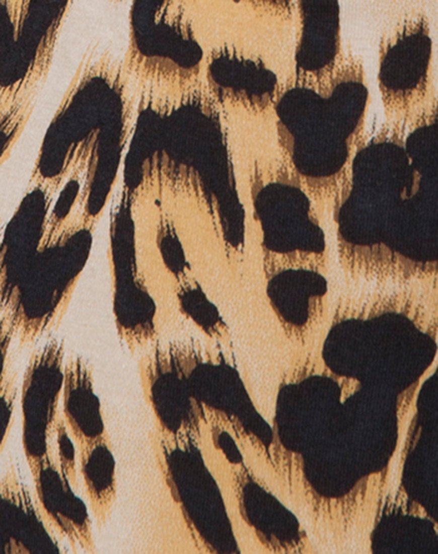 Imagen del corpiño Rassa en leopardo