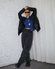 imagen de Raujo Top en Lycra Azul Deslumbrante