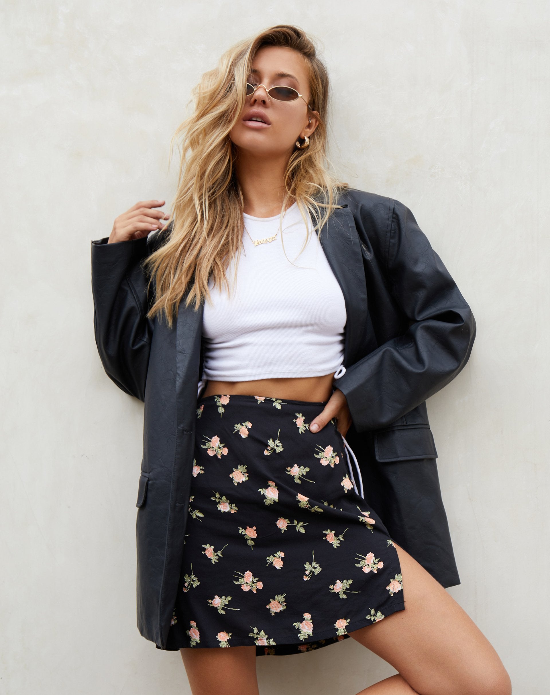 Imagen de Sheny Minifalda en Rose Garden Negra