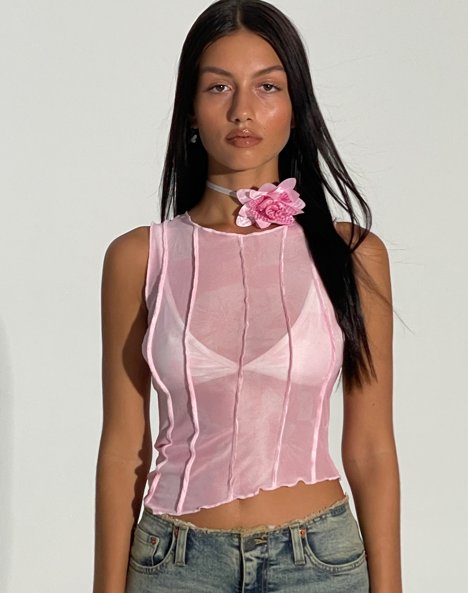imagen de Rembita Top en Blurred Orchid Pink