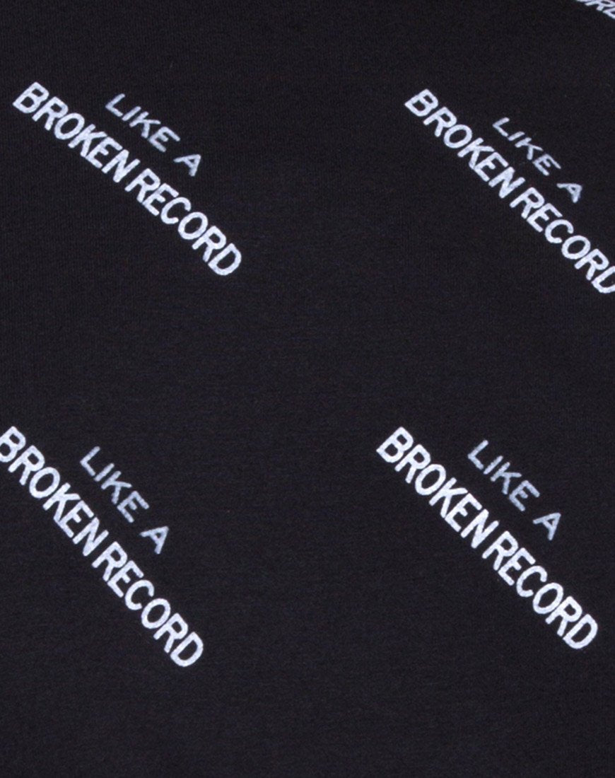 Imagen de Oversize Basic Tee en Like a Broken Record