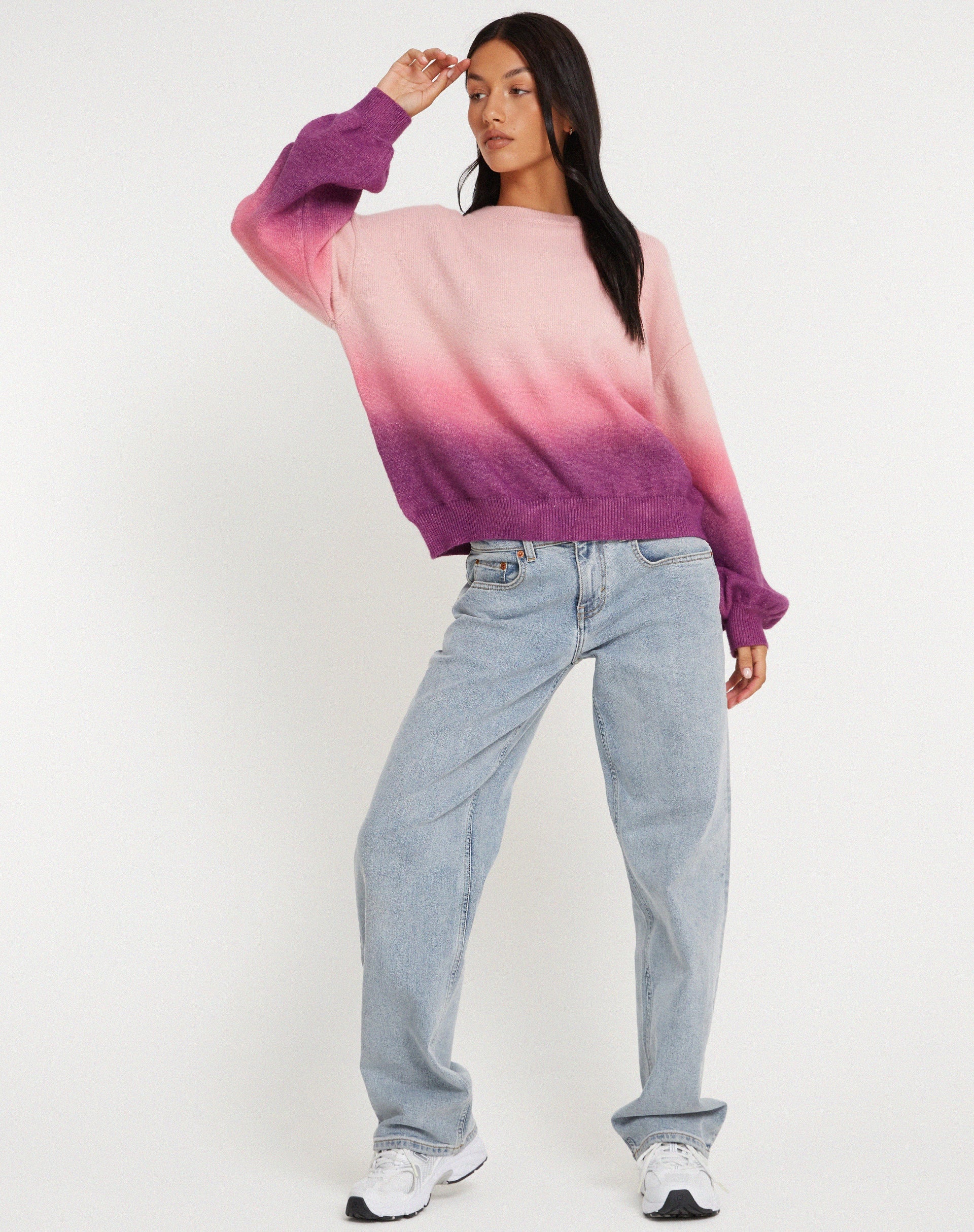 imagen de Akari Jumper en rosa degradado