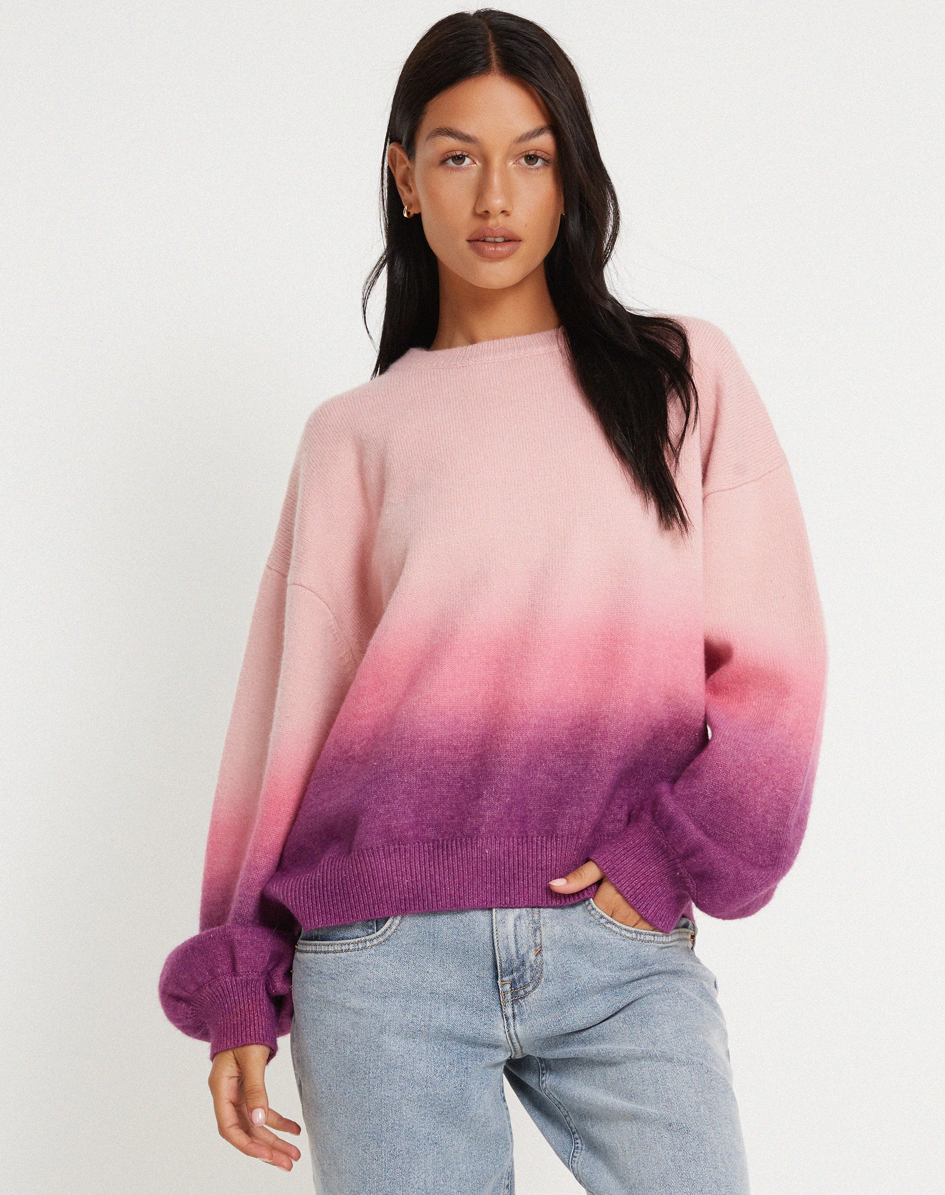 imagen de Akari Jumper en rosa degradado