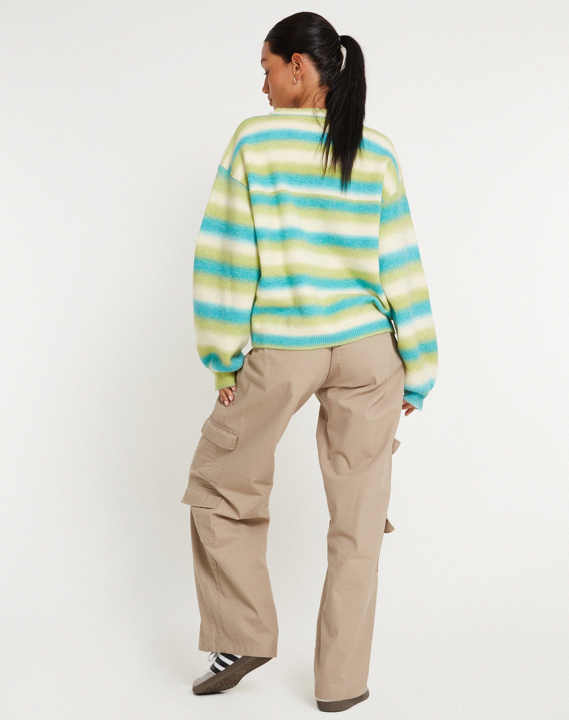 imagen de Ammaria Jumper in Blue Mix Stripe