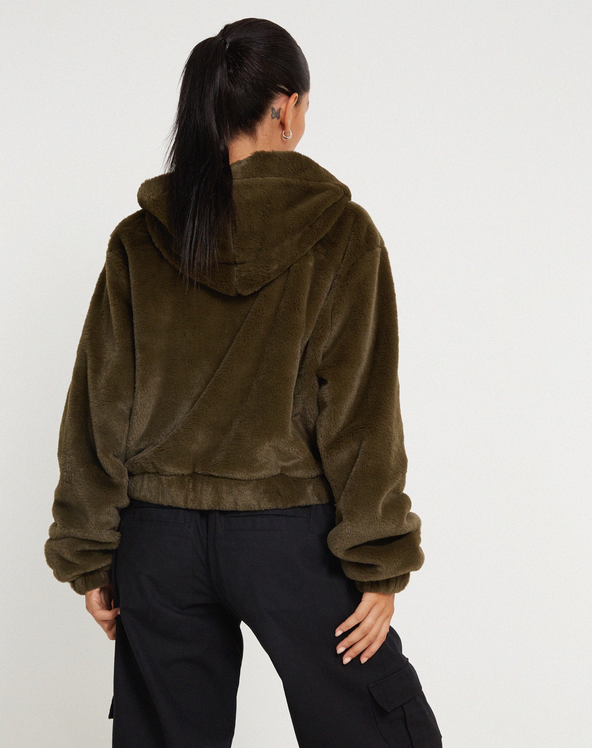 Imagen de Banowa Zip Up Jacket in Olive