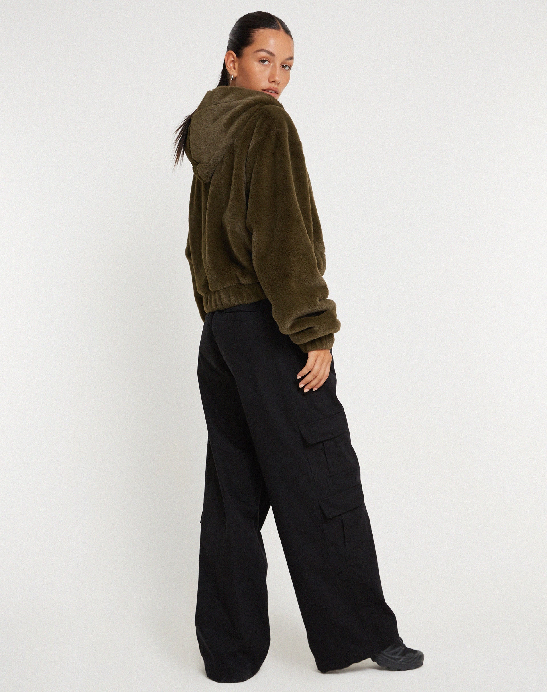 Imagen de Banowa Zip Up Jacket in Olive