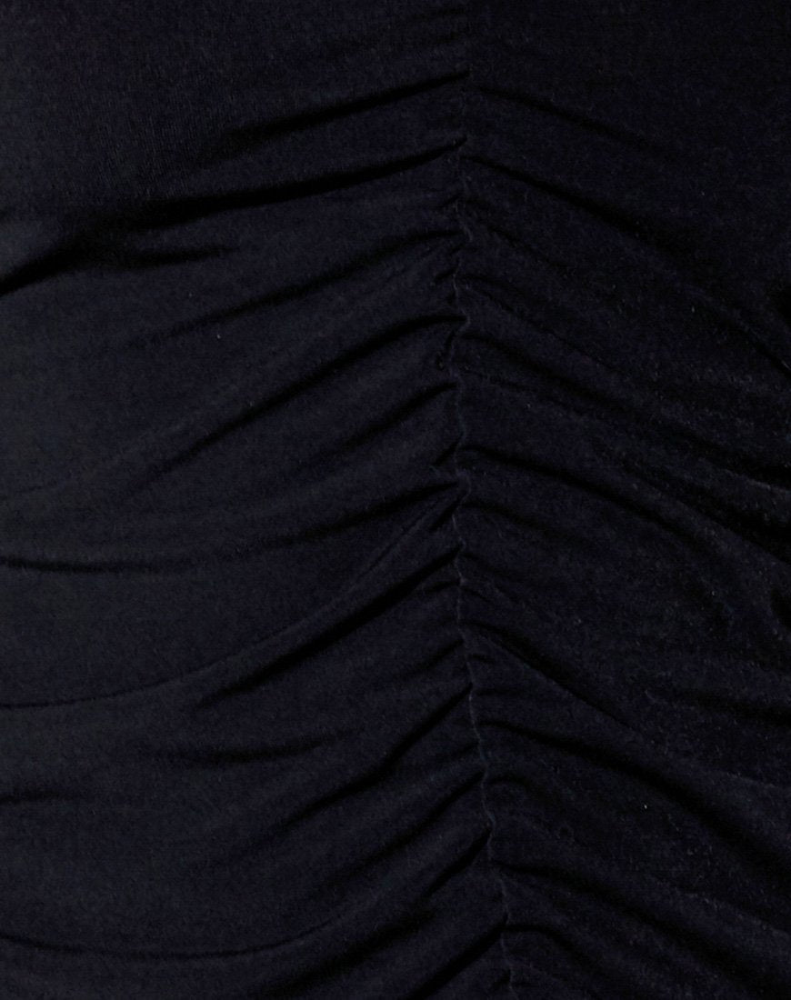 Imagen de Laras Bodycon Dress in Polycrepe Negro