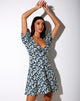 Imagen del minivestido Carie azul aster