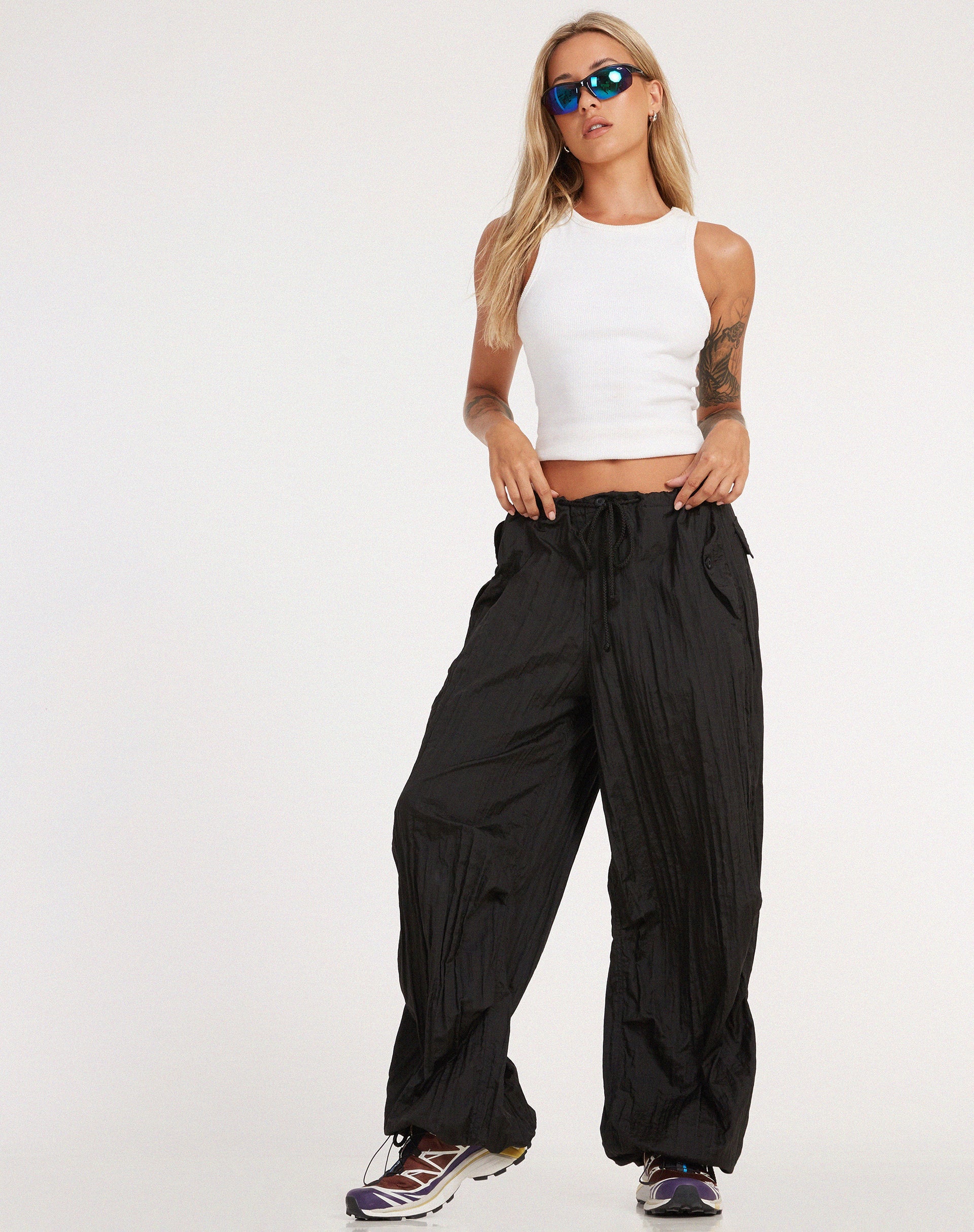imagen de Chute Trouser en Parachute Negro