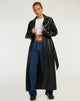 imagen de Ejo Trench Coat en PU Negro