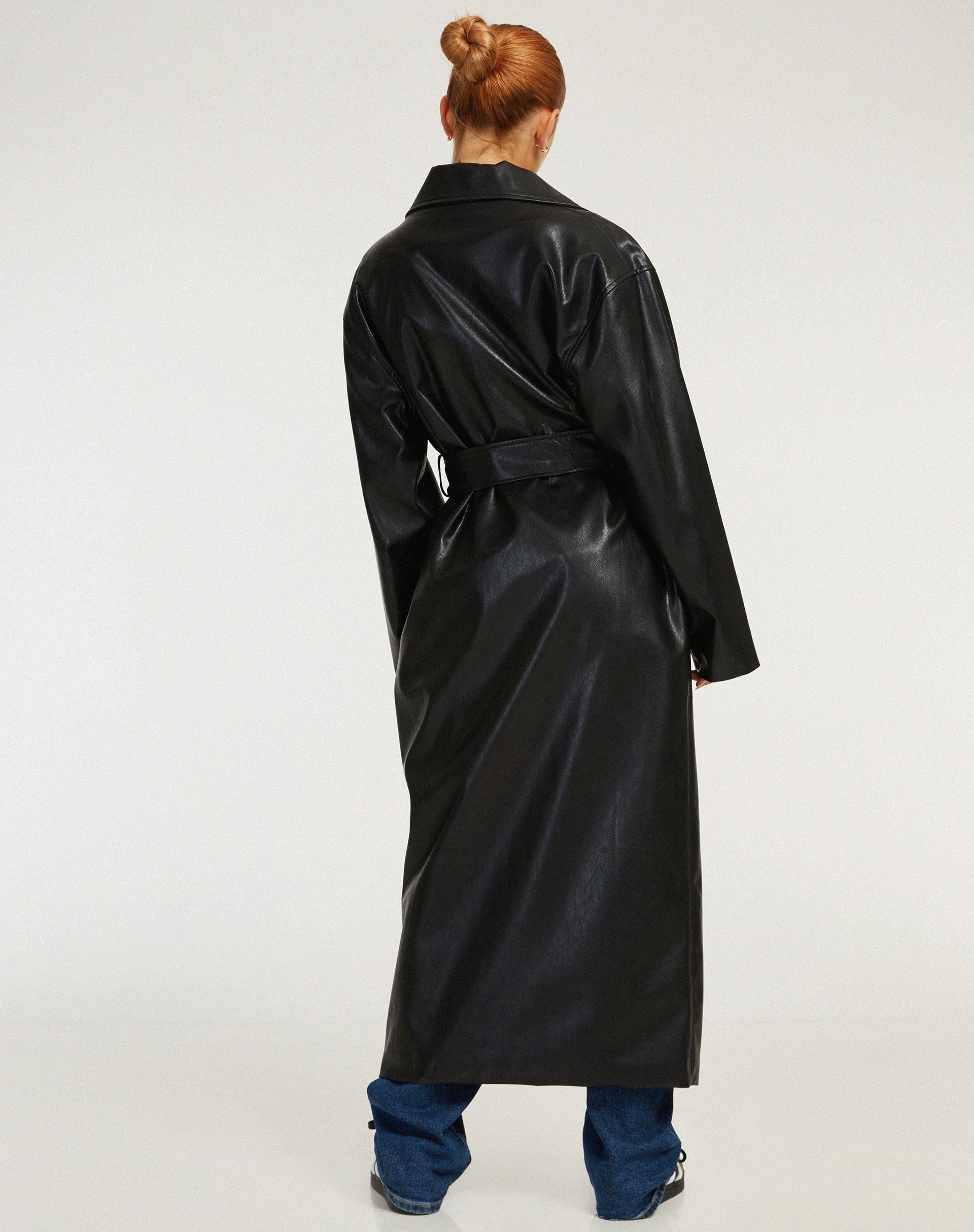 imagen de Ejo Trench Coat en PU Negro