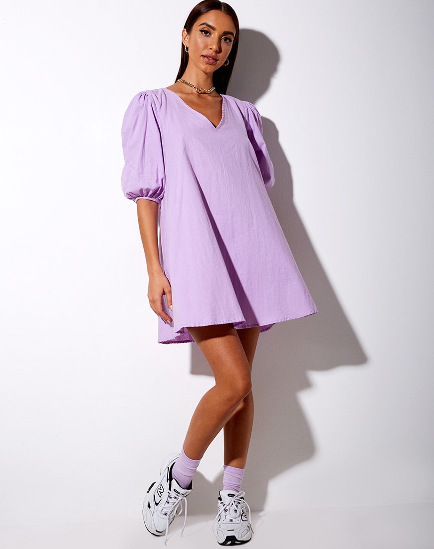 Imagen de Elna Babydoll Dress in Lilac
