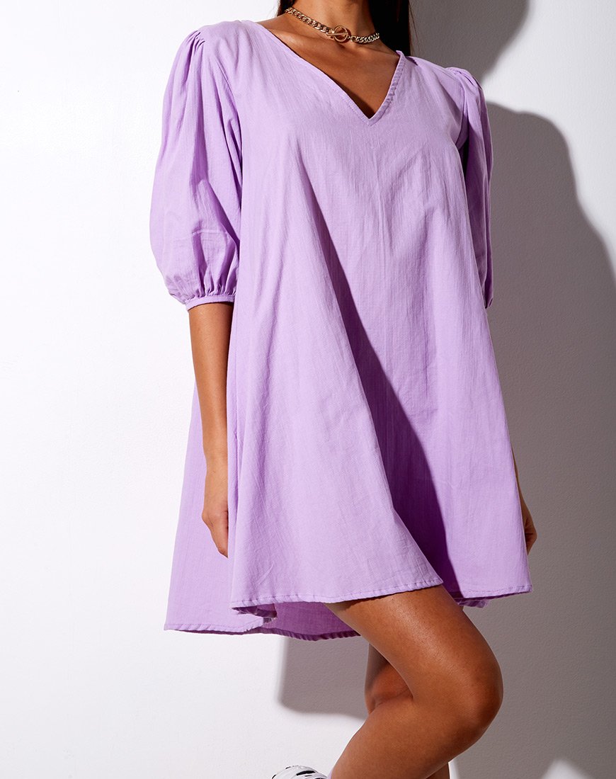 Vestido Elna Babydoll en Lila