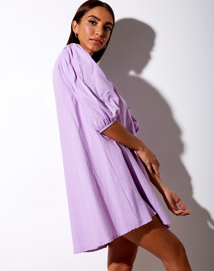Imagen de Elna Babydoll Dress in Lilac