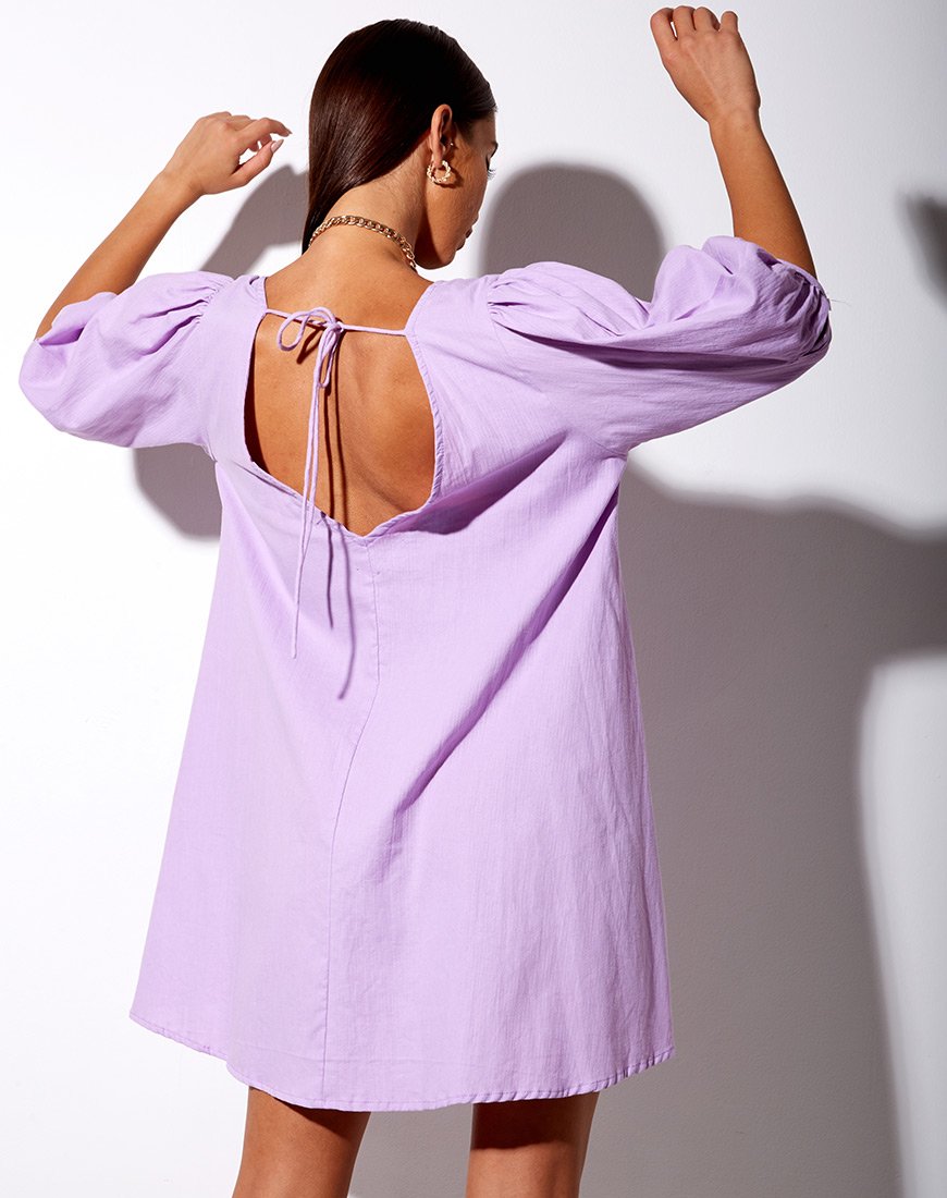 Vestido Elna Babydoll en Lila