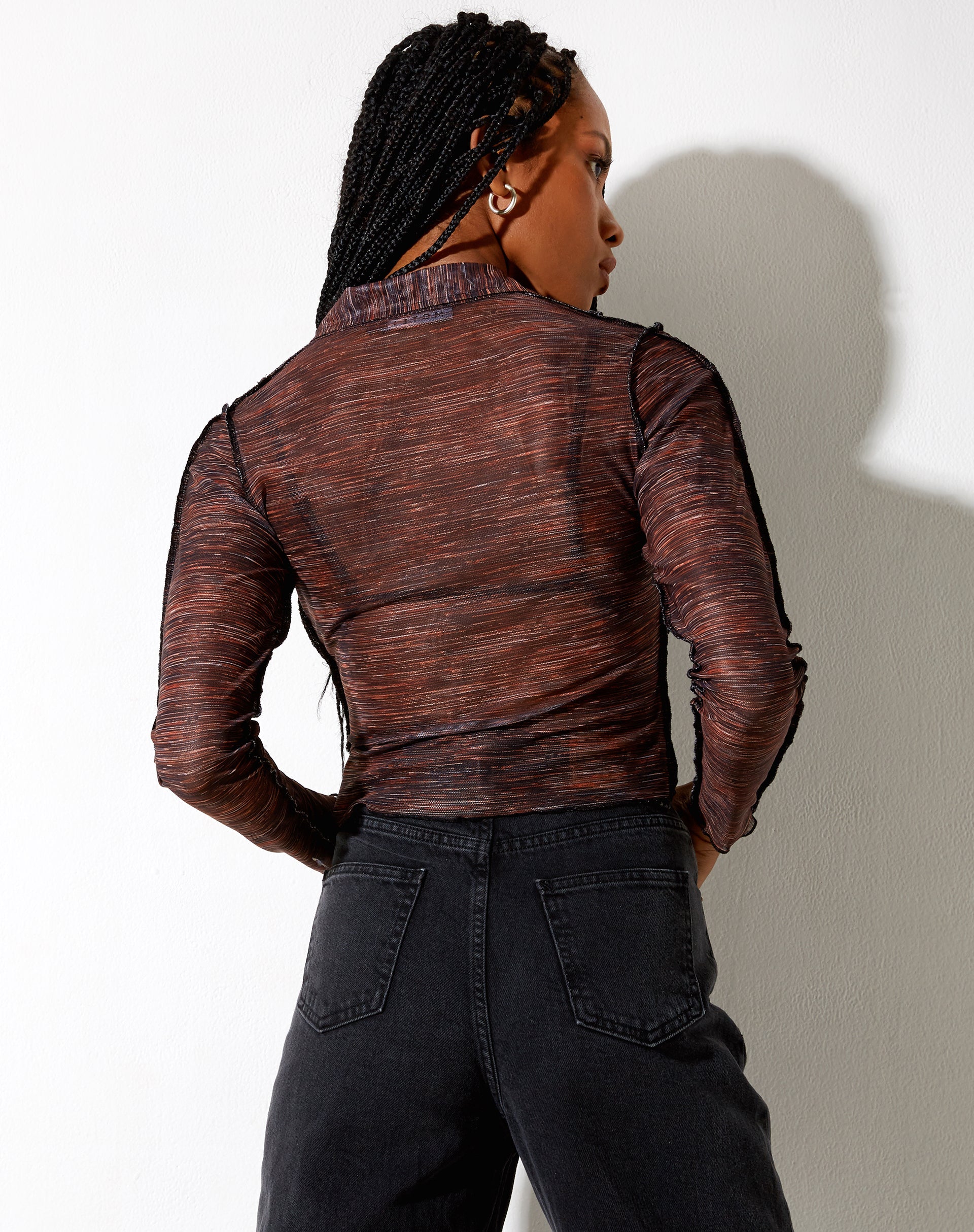 Imagen de la camisa Keera en Summer Rays Marrón