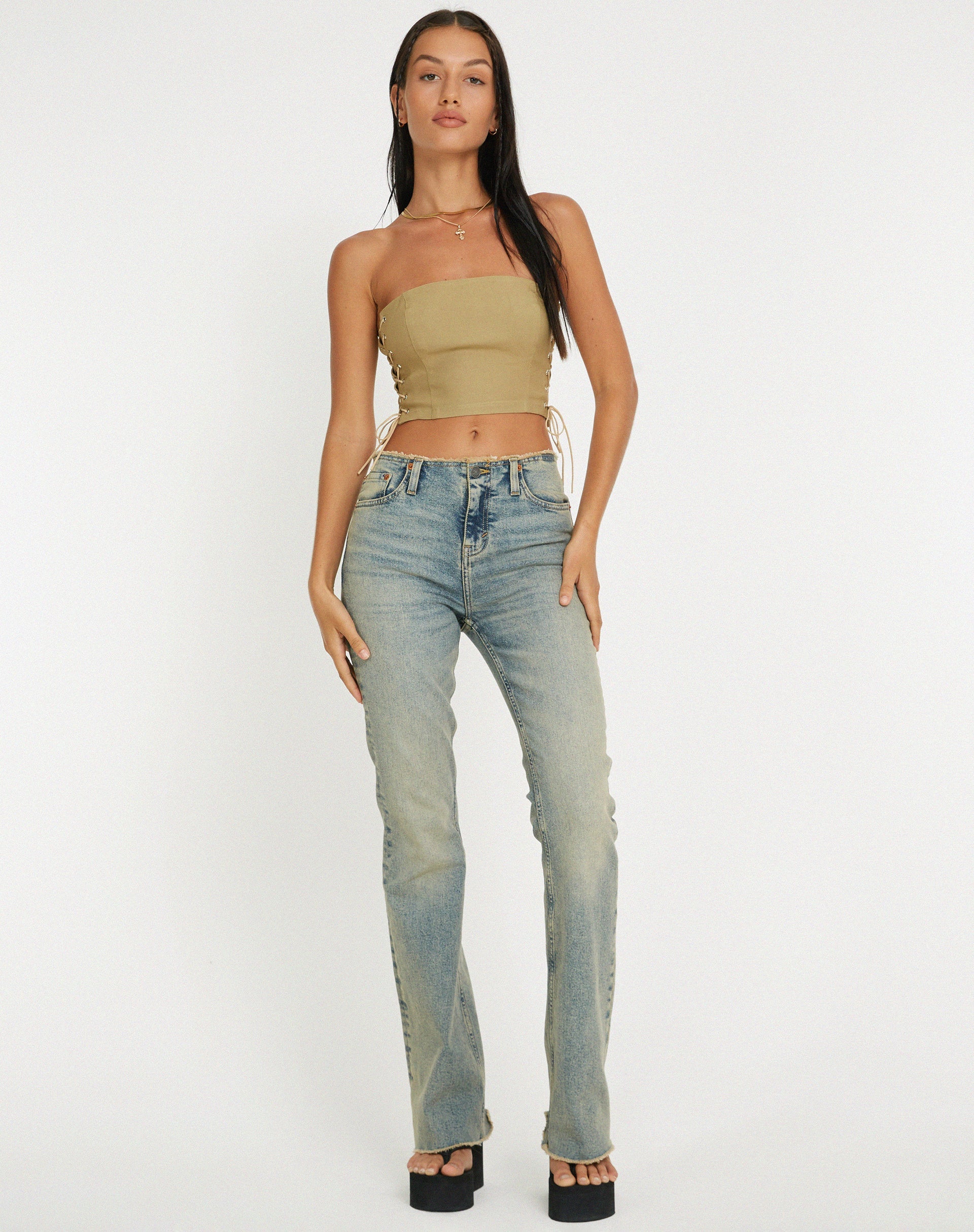 imagen de Murga Corset Top in Sand
