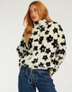 Imagen de la chaqueta Nero en blanco margarita y negro