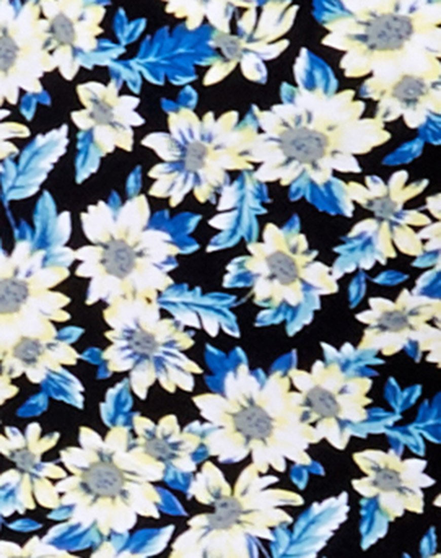 Imagen de Sayan Maxi Falda Azul Aster