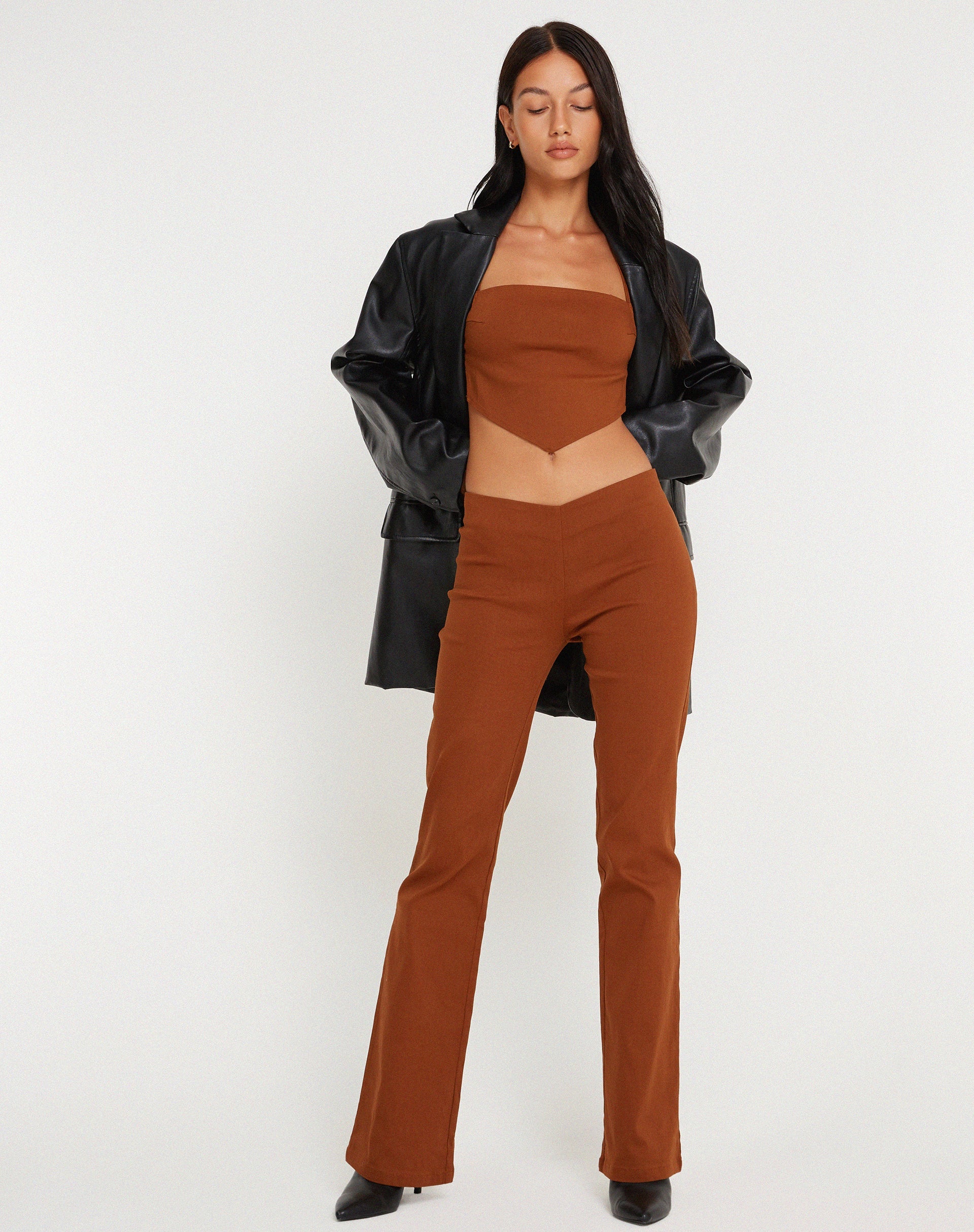 imagen de Zirnia Trouser en Coffee Bean