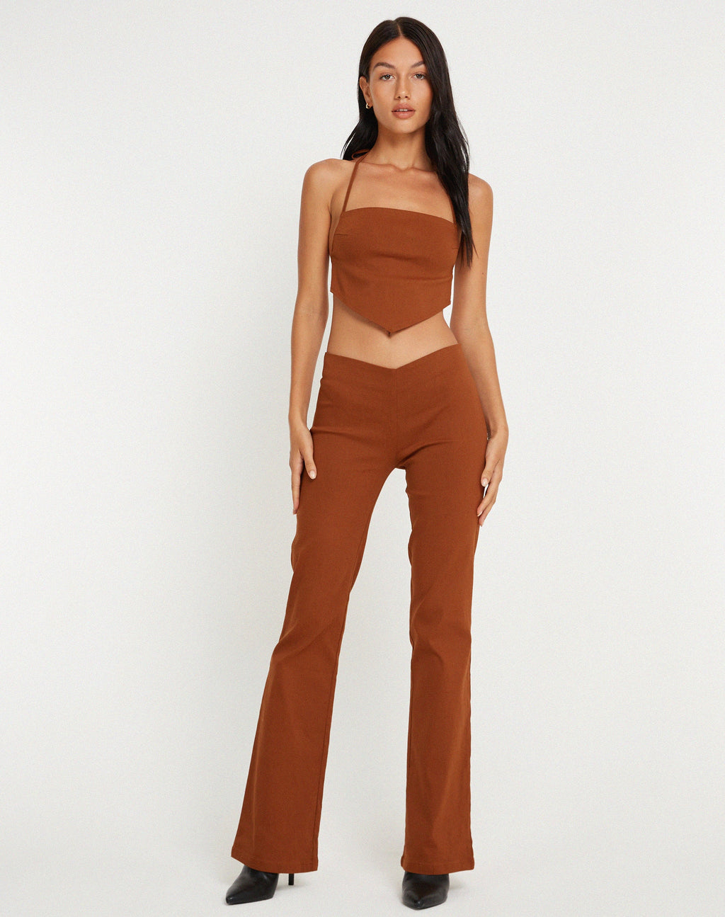 Pantalón Zirnia en Coffee Bean