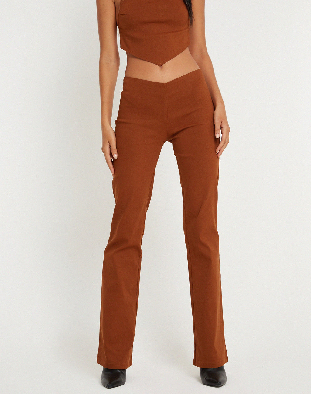 Pantalón Zirnia en Coffee Bean