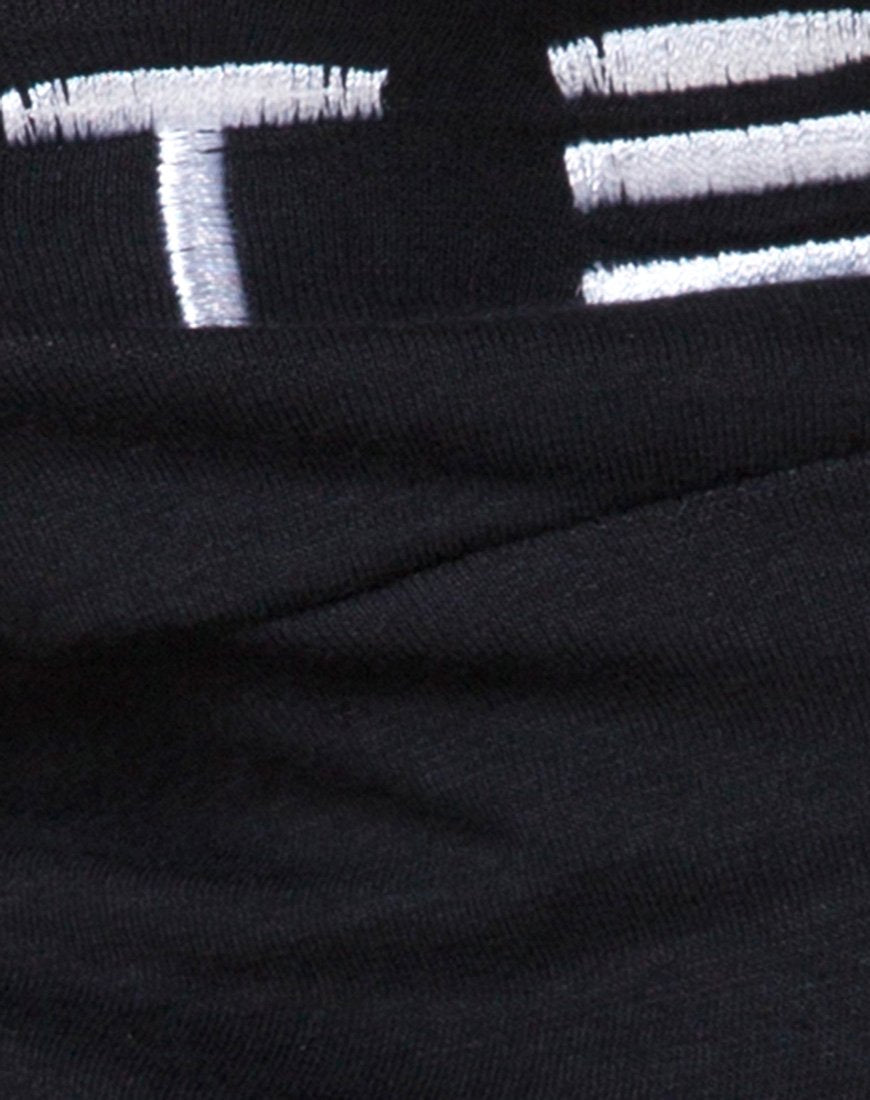 Imagen de Rhala Crop Top en Tokio Techno Negro Embro