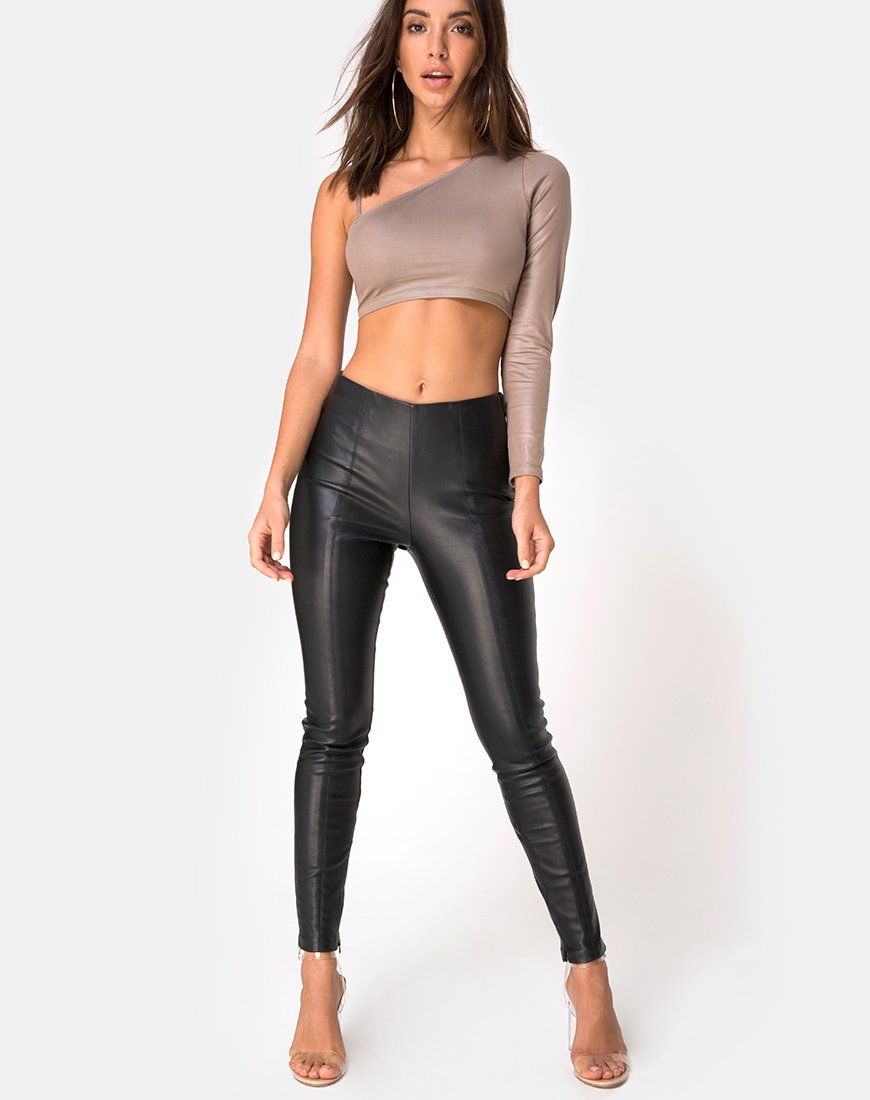 Imagen de Rhi Top en Spandex Cacao