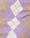  Argyle Lila Crema Bronceado