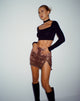 imagen de la minifalda Pelma en Photo Brown