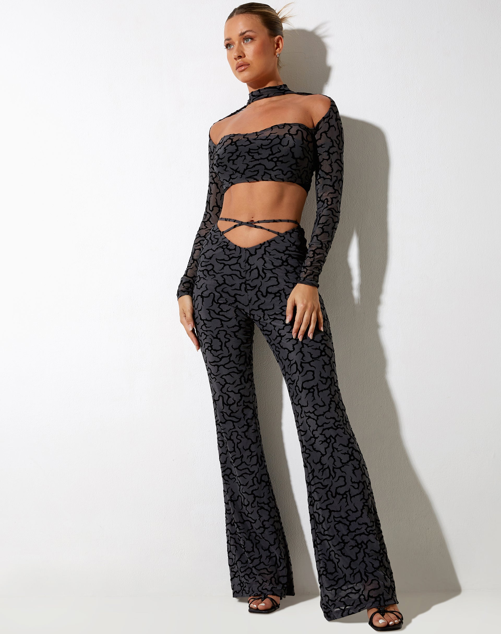 Imagen de Ribus Crop Top en Tribal Flock