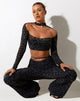 Imagen de Ribus Crop Top en Tribal Flock