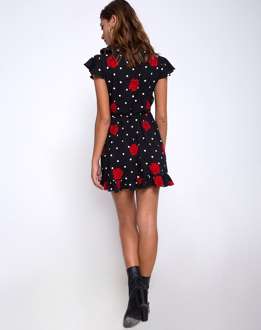 Imagen de Rica Skater Dress in Cuban Rose