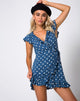 Imagen de Rica Skater Dress in Medium Polka Navy