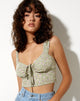 Imagen de Ridis Vest Crop Top en Parma Violeta