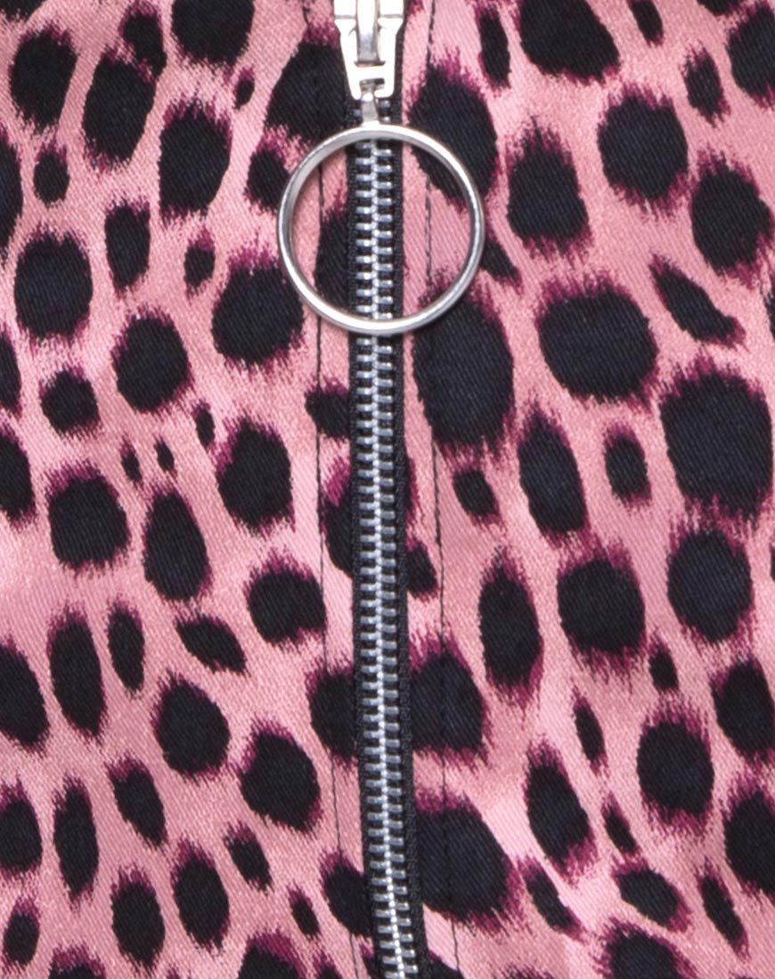 Imagen de minifalda Ring en guepardo rosa