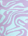 Punto Jagged Swirl Lavanda y Menta