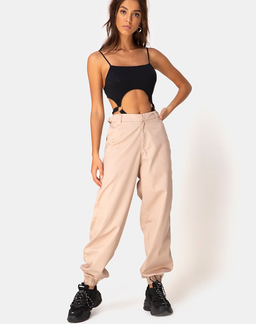 Pantalón cargo Jubie de color tostado Drill