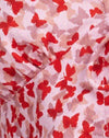  Mariposa Melocotón Rojo