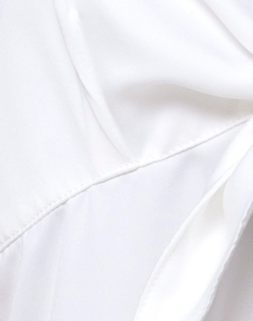 Imagen de Roppan Slip Dress in Satin Ivory